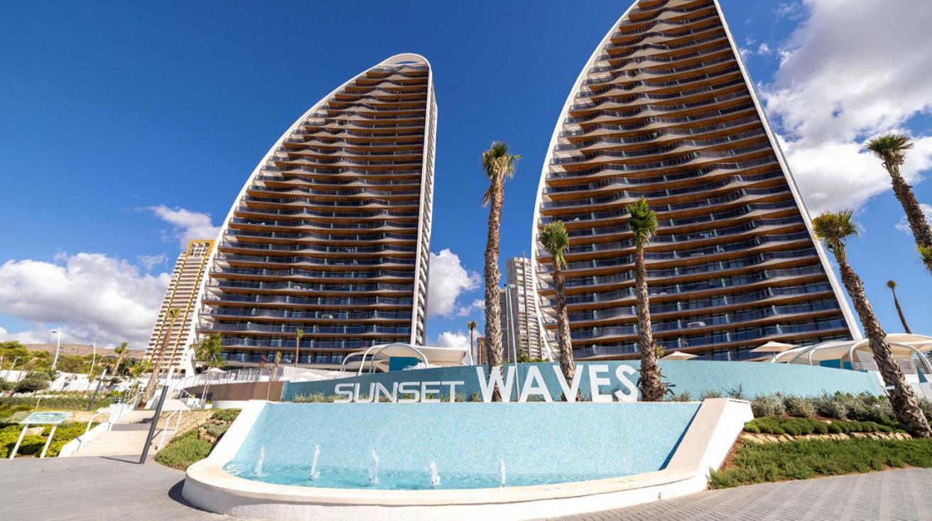 Appartement Sunset Waves Vistas Al Mar à Benidorm Extérieur photo